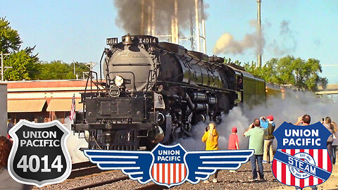 Union Pacific Big Boy 4014: The Heartland of America Tour in Rochelle and Geneva IL