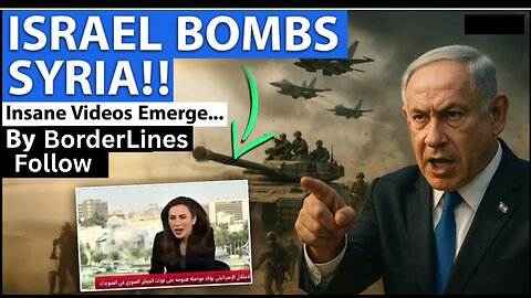 ISRAEL BOMBS SYRIA!! Insane Videos Emerge in English