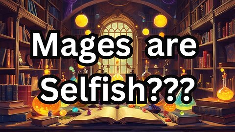Mages are Selfish?????