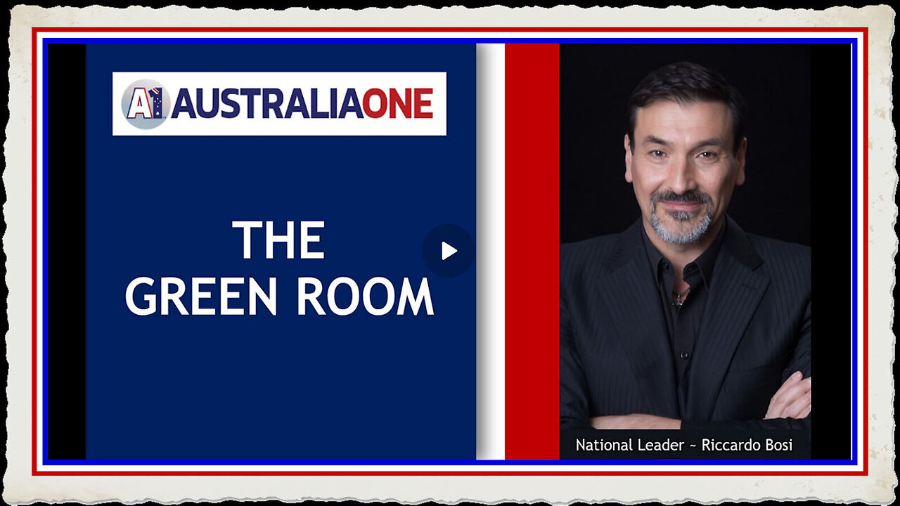 AustraliaOne Party - The Green Room (25 March 2025, 8 00pm AEDT)