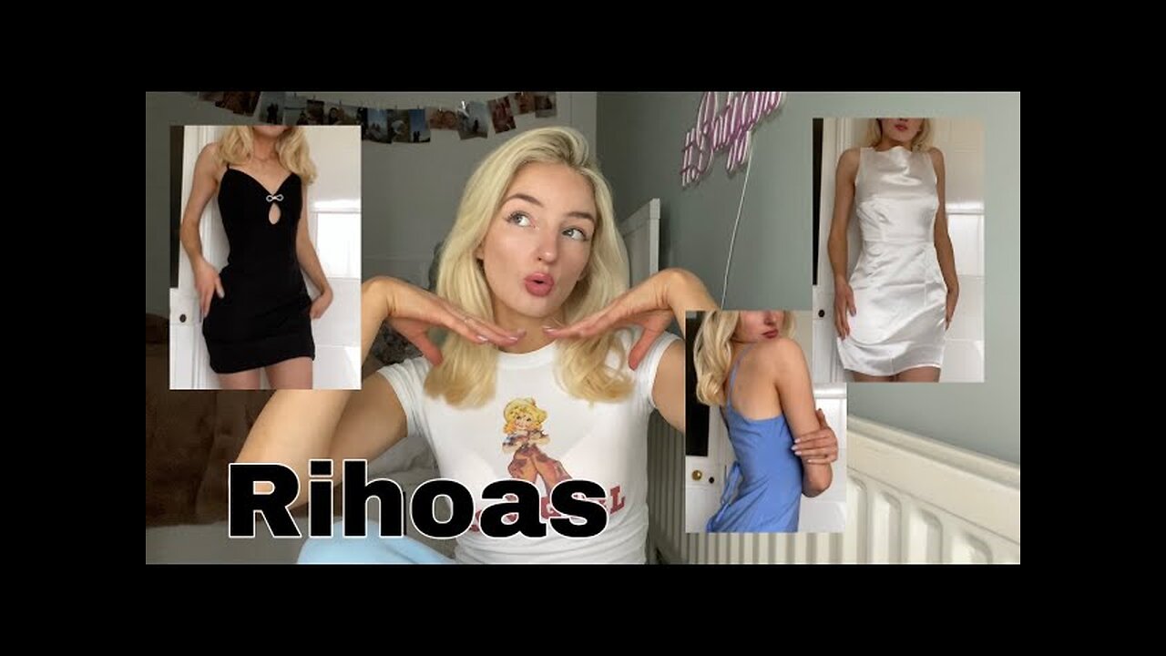 RIHOAS DRESS TRY ON HAUL #inrihoas
