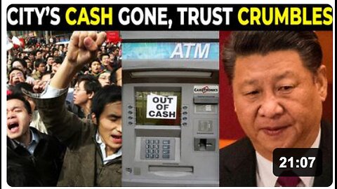 China’s CITY WIDE CASH SEIZURES Begin — ATMs Frozen, Digital Yuan FORCED Overnight