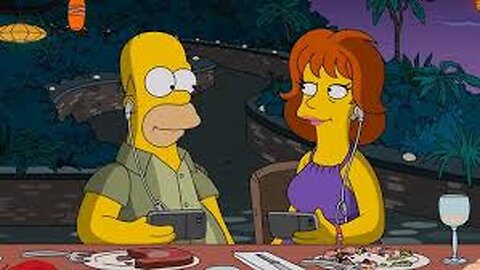 HOMER IS INTO PATTY SIMPSON`S GIRLFRIEND