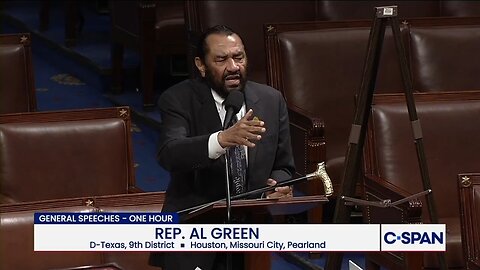 Rep Al Green Calls To Impeach Trump