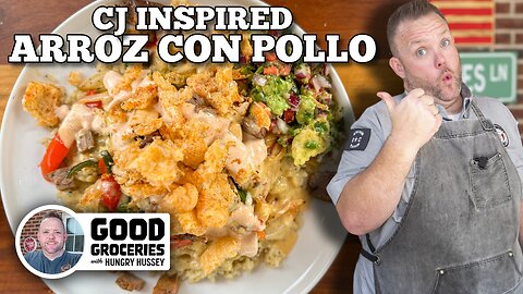 Arroz con Pollo with Steak on the Blackstone Griddle