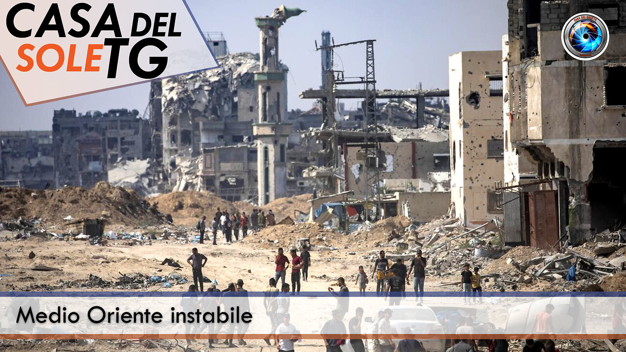CasaDelSoleTG 12.06.25 - Medio Oriente instabile