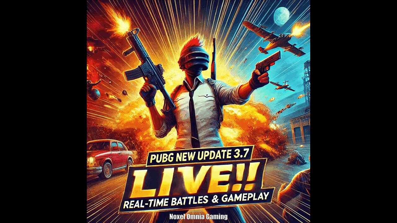 PUBG New Update 3.7 Live! 🔥 Real-Time Battles & Gameplay | Live PUBG Streaming Now