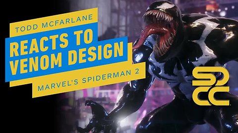 Todd McFarlane Reacts to Marvel's Spider-Man 2 Venom _ Comic Con 2023