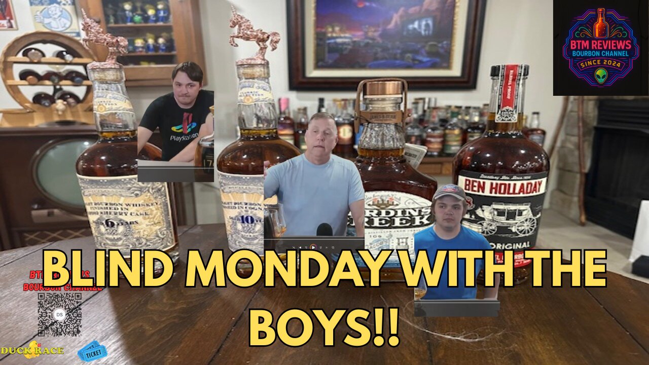 Bourbon Blind Night! 4 Bottles, No Labels, All Reactions 🥃
