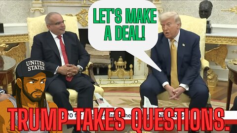 TRUMP TAKES QUESTIONS ON EPSTEIN PLUS MORE!?