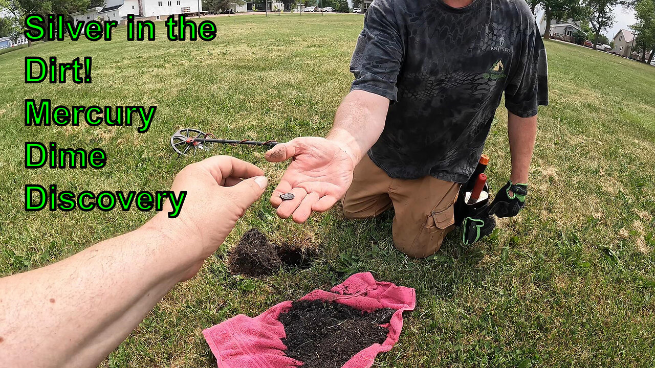 🪙 Mercury Dime Found While Metal Detecting | 1941 Silver Score!