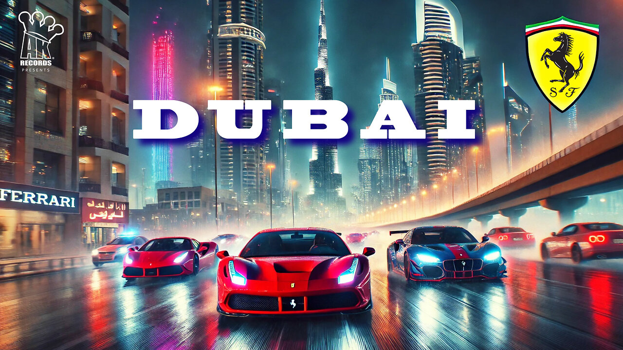 DUBAI (ATTITUDE) | A.I Rap Song 2025 | AK WORLD | Official Trending Bass Boost