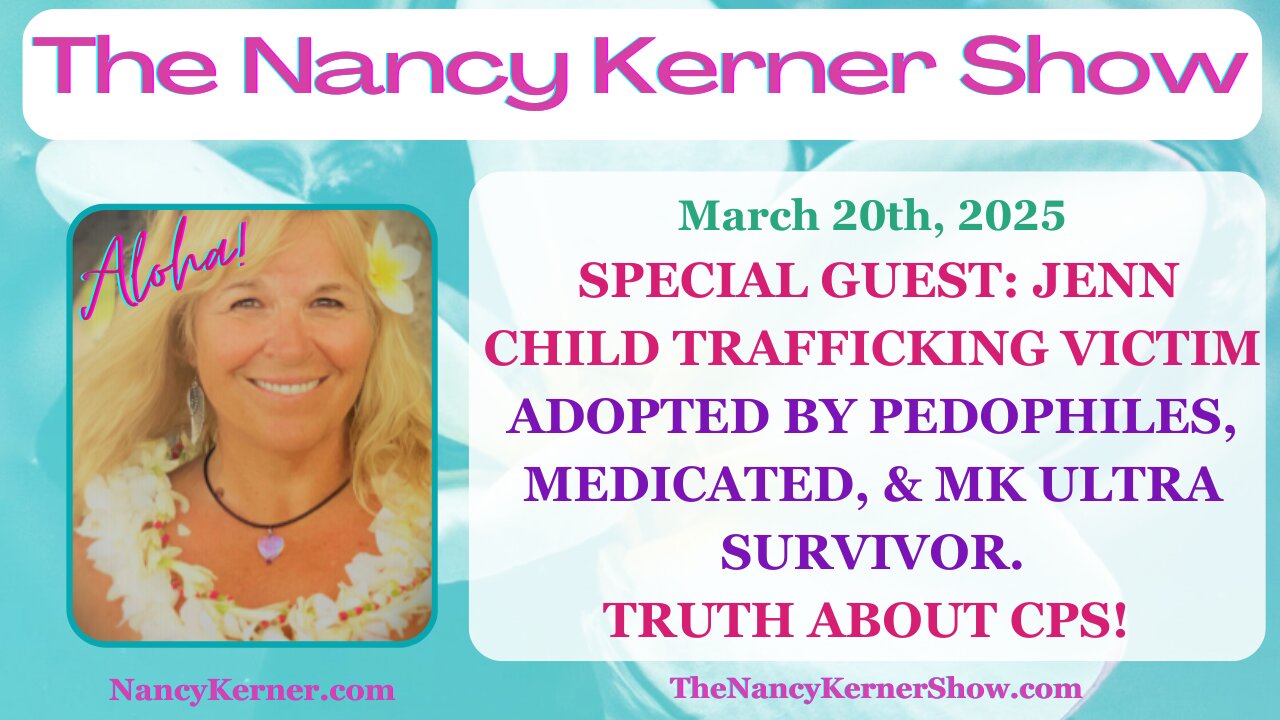 Special Guest: Jenn-Child Trafficking Victim Adopted by Pedos, MK Ultra Survivor-Truth About CPS!