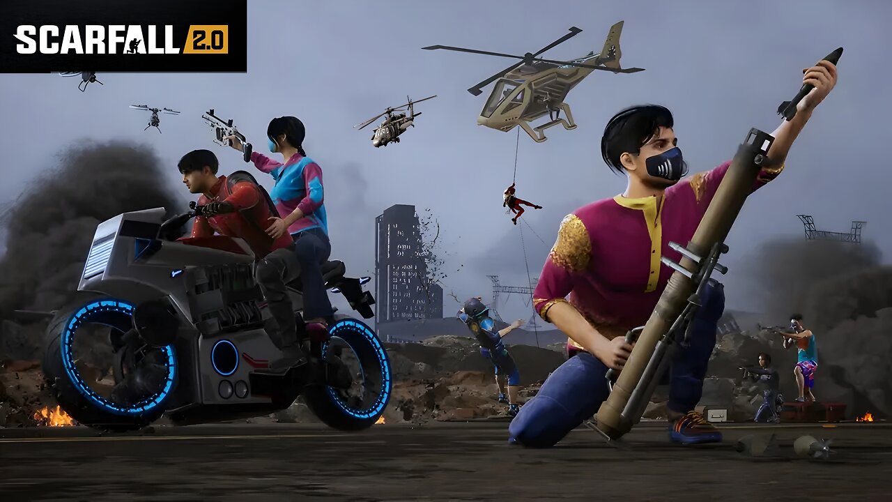 🎮 ScarFall 2.0 | 🎯 GOA MAP TDM MODE 📈 Ultra HD This is the first such game in India! 🇮🇳