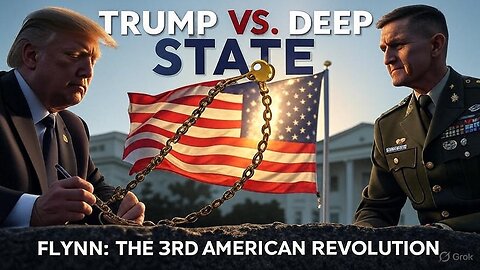 TRUMP'S FLAG ORDER & The 3rd American Revolution - Flynn: "We Are At WAR With The Deep State"