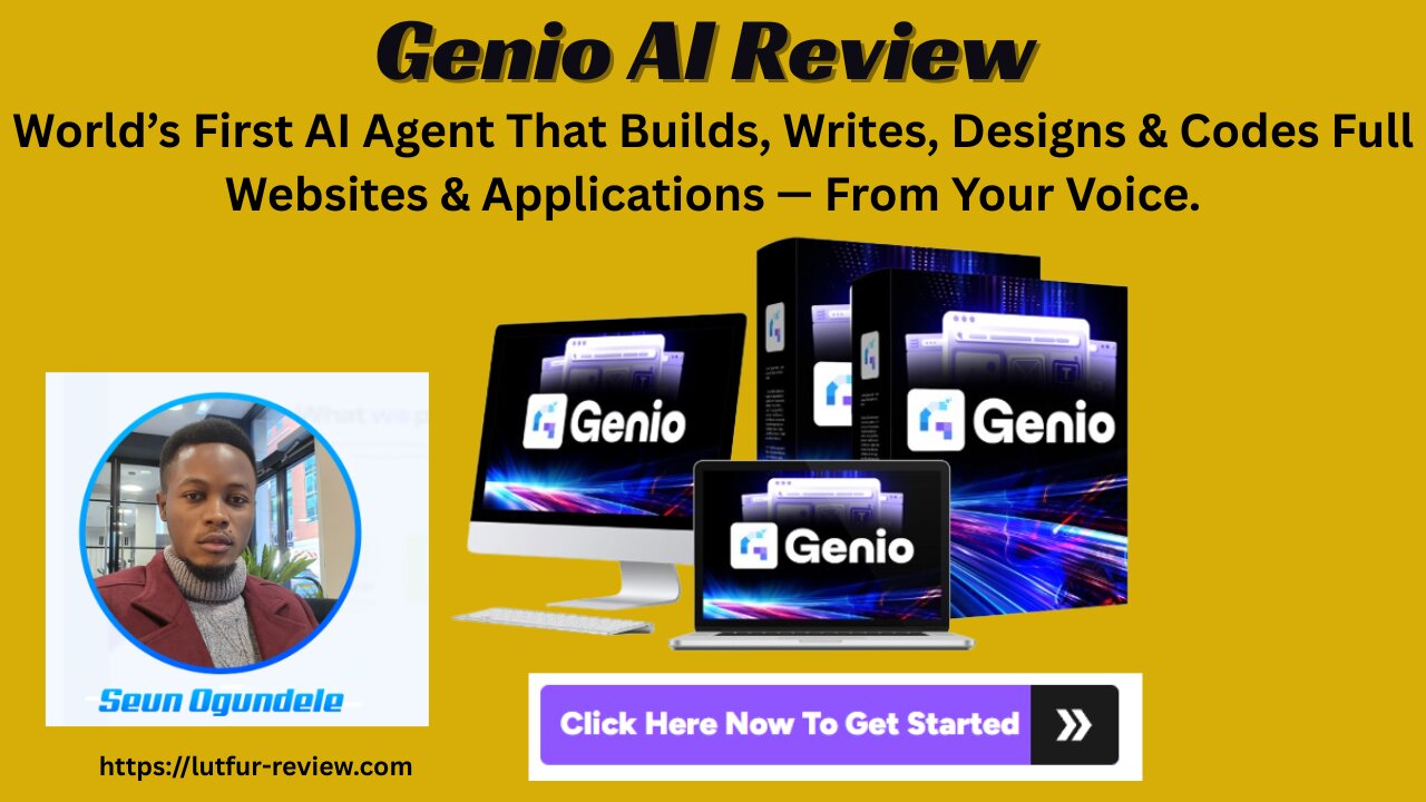 Genio AI Review - Turn Words Into Websites & Websites Turn Into Cash.