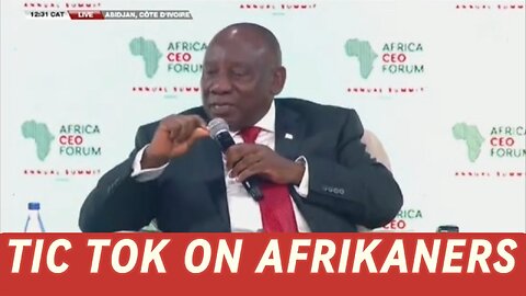 Why are Tic Tok folks heated about Trump bringing in white South Africans as refugees?