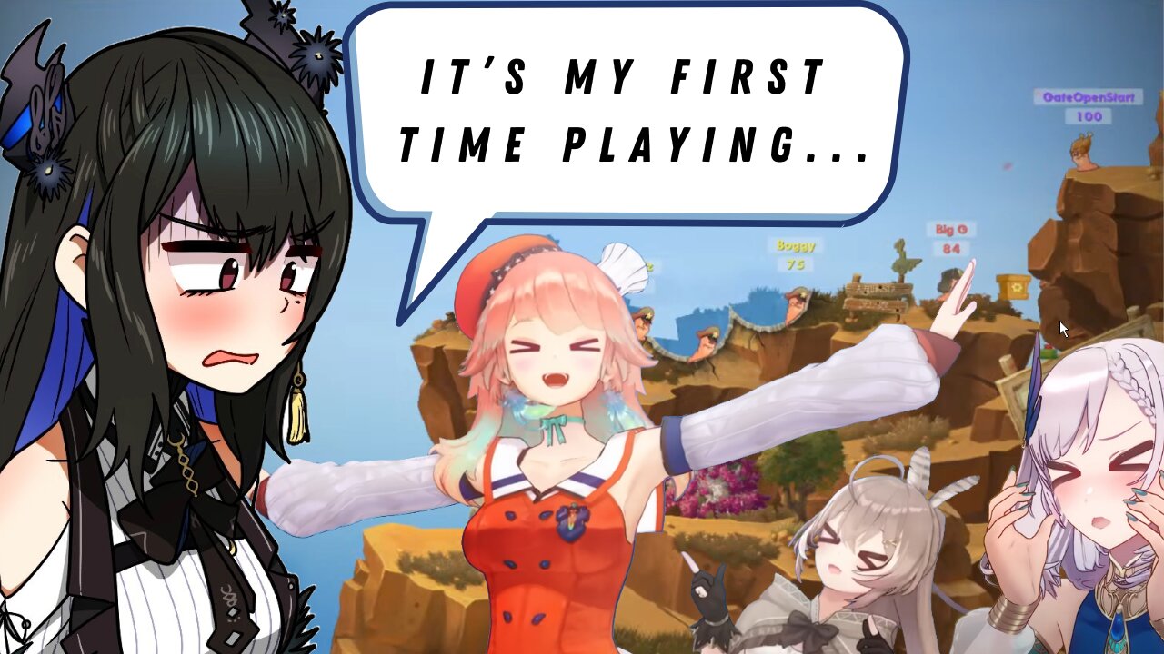 Nerissa Can't Stop Self-Sabotaging in Worms 【Hololive】