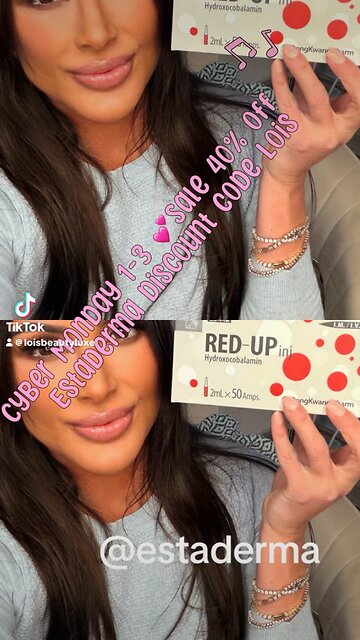 Cyber Monday Sale 40% off December 1-3 Estaderma discount code Lois🥰💕