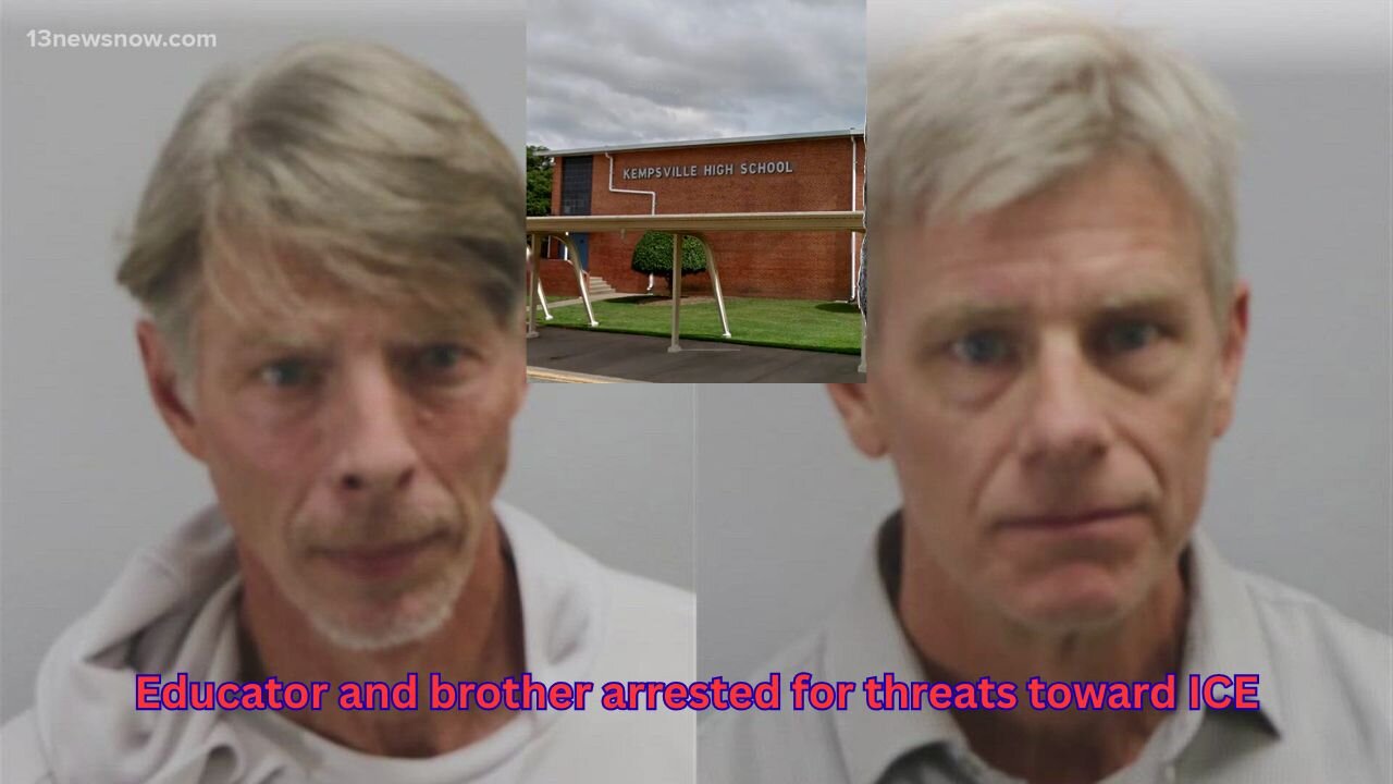 Assistant principal and brother arrested for possible threats of attacks on law enforcement