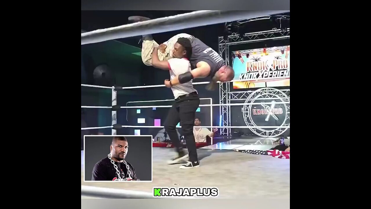 😯 Shocking Assault at Knokx Pro Wrestling Event: Raja Jackson's Brutal Attack on Stuart Smith