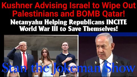 Israel Bombs Qatar to Help Republicans INCITE World War III to SAVE THEMSELVES!