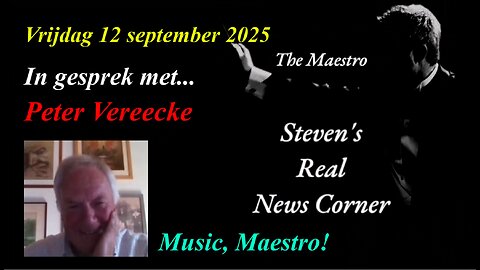 VRIJDAG 12 SEPTEMBER 2025 - THE MAESTRO IN GESPREK MET PETER VEREECKE