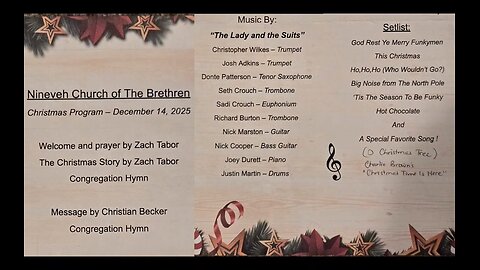 Nineveh Church's 2025 Annual Christmas Program