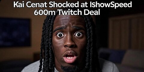 Kai Cenat Froze up knowing about ishowspeed 600 million twitch deal