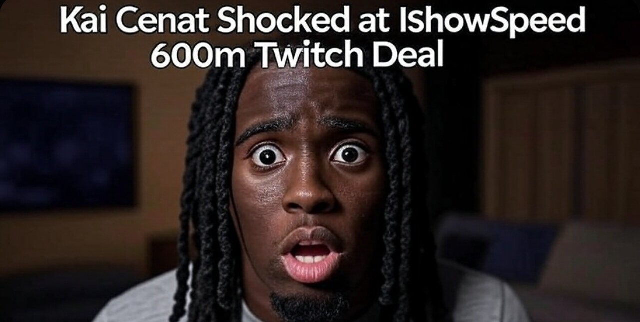 Kai Cenat Froze up knowing about ishowspeed 600 million twitch deal