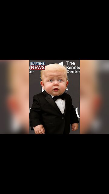 Baby President Trump 'All I do is Run the Country Well”
