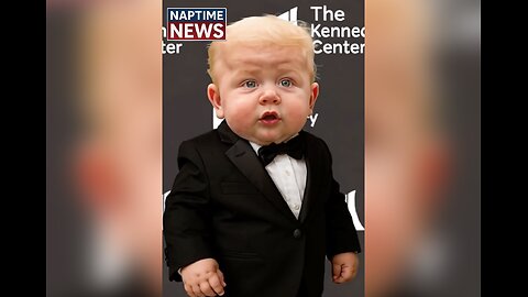 Baby President Trump 'All I do is Run the Country Well”