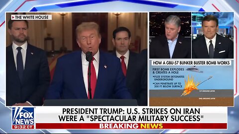 🎯 Bret Baier Breaks Down U.S. Strike on Iran LIVE on Hannity 🇺🇸🔥