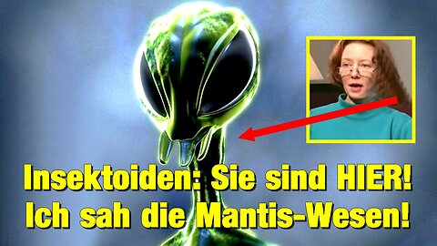 Ich persönlich habe die Insektoiden Mantis Aliens gesehen und ich war entsetzt