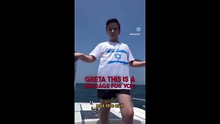 WTH? Israeli kids propaganda message to Greta Thunberg! (Angry with her)