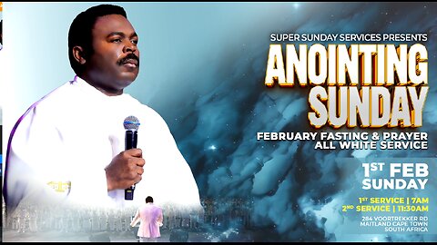 Anointing Sunday | 2nd Service with the Bondservant of Christ John