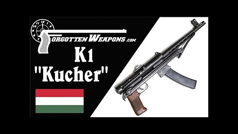 Hungarian K1 "Kucher" Light Submachine Gun