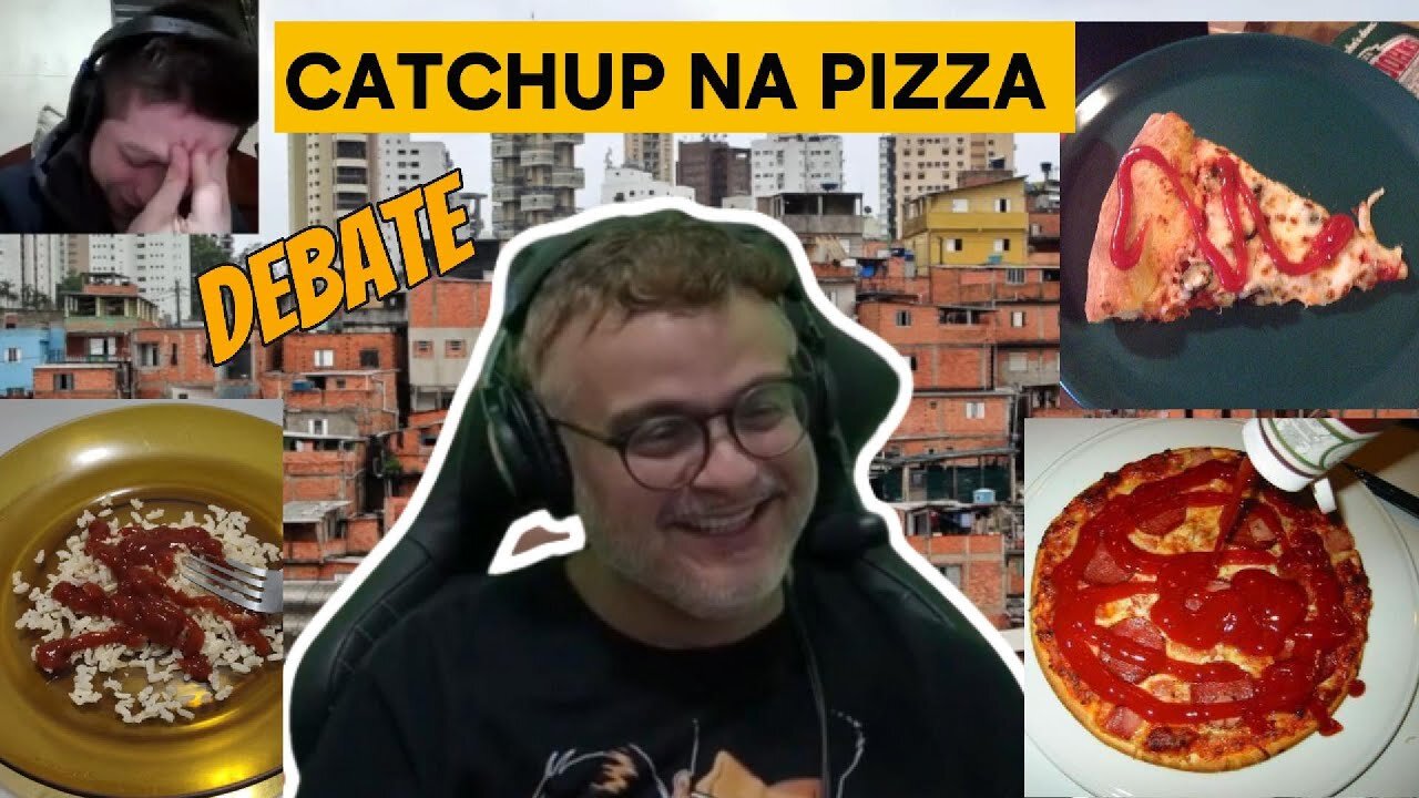 CATCHUP NA PIZZA ESTRAGA O SABOR ?? E NA COMIDA ?? (23.09.2024)
