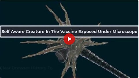 Self Aware Creature IN THE VACCINE EXPOSED UNDER A MICROSCOPE. IT'S ALIVE! - Stew Peters