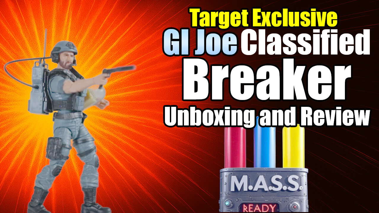 GI Joe Classified #158 Breaker UNBOXING! 🔥 Target Exclusive MASS DEVICE Edition Review!