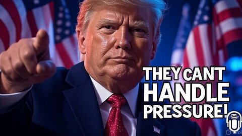 TRUMP’S WARNING: Stand Strong, They’re Cracking Under Pressure!