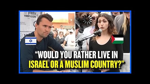 Charlie Kirk SILENCES Anti-Israel Feminist With This One Question!