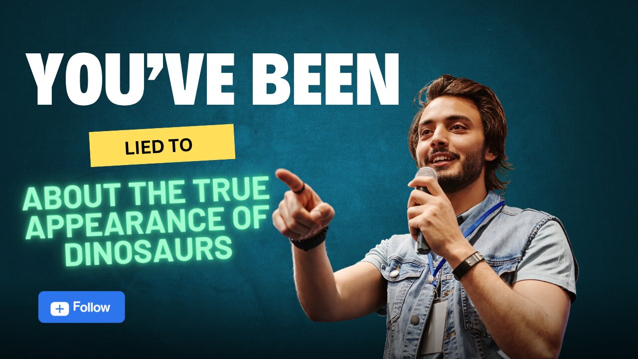 You've Been LIED to About the True Appearance of Dinosaurs