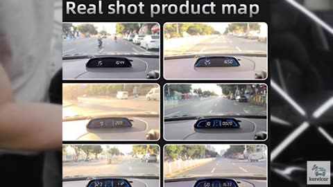 SinoTrack Digital GPS Speedometer Universal Heads Up Display for Car 5.5 inch La