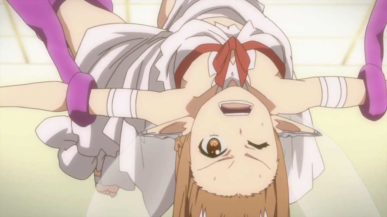 Sword Art Online - Asuna entangled