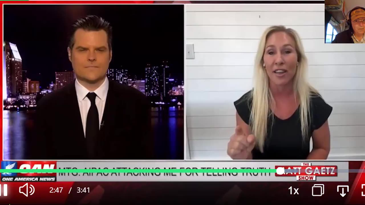 Matt and Marjorie - AIPAC - Needs to Stop Supporting Israel - With Our Leaders and Money-8--8-25
