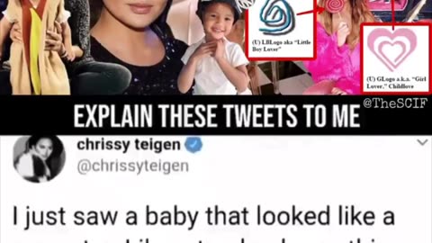 In July 2020 Chrissy Teigen deleted over 60,000 tweets links to child trafficking and pedophil*a