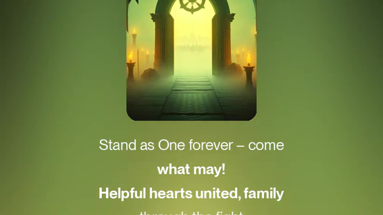 Stand as One the theme