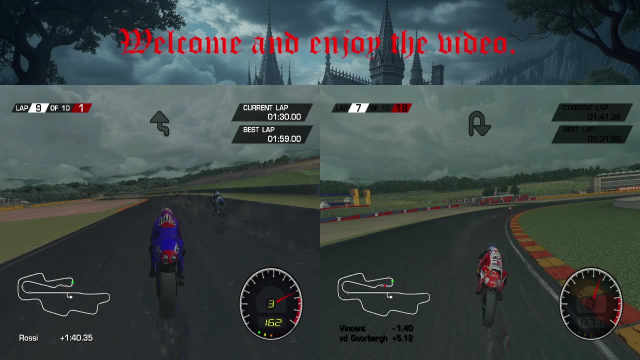 MotoGP (2002) HULT vs GZ gameplay part 3