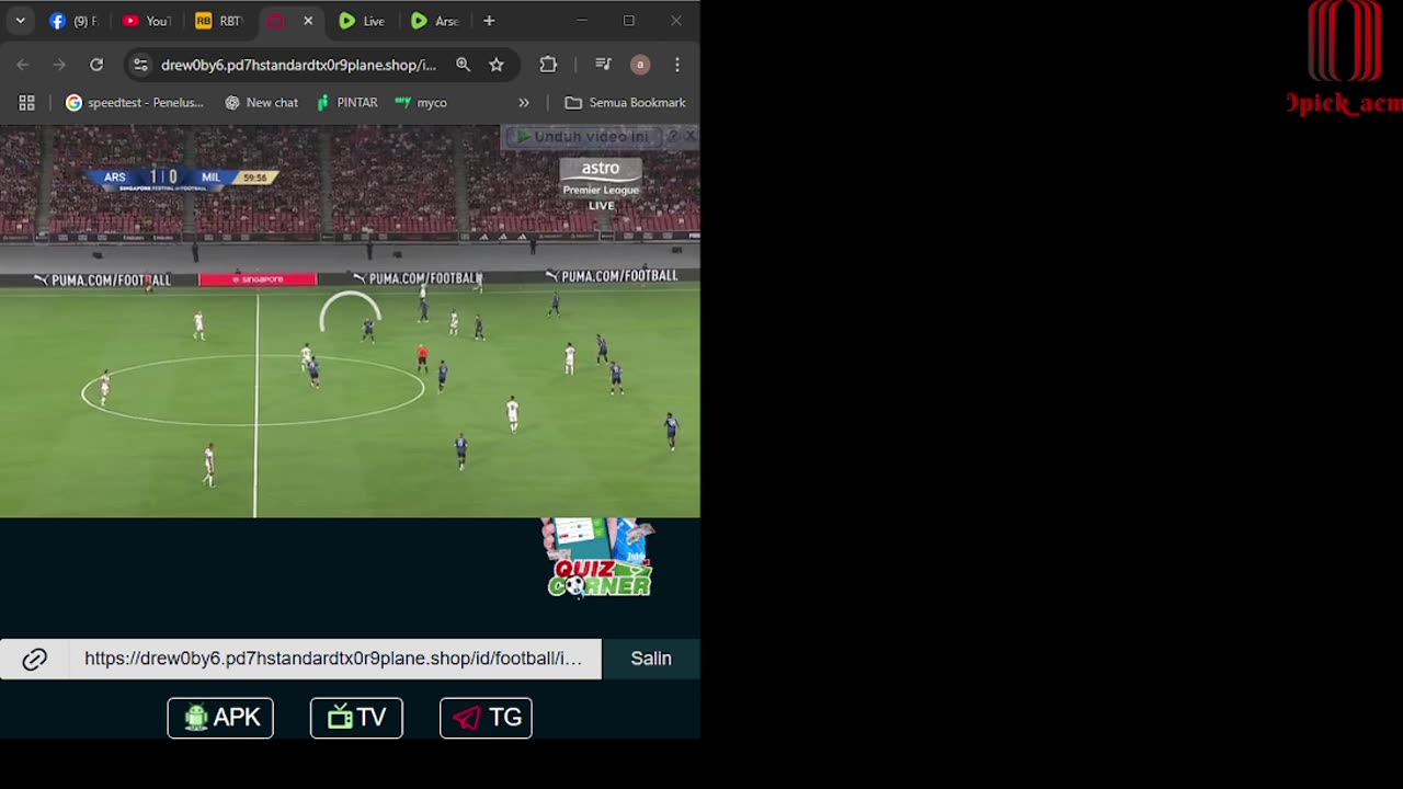 Arsenal vs Ac Milan